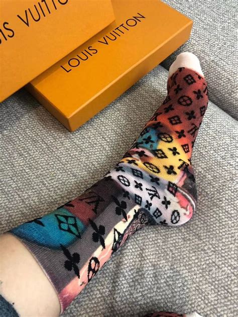 lv sock heels|real louis vuitton socks.